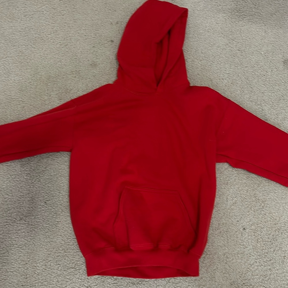 Red hoodie
